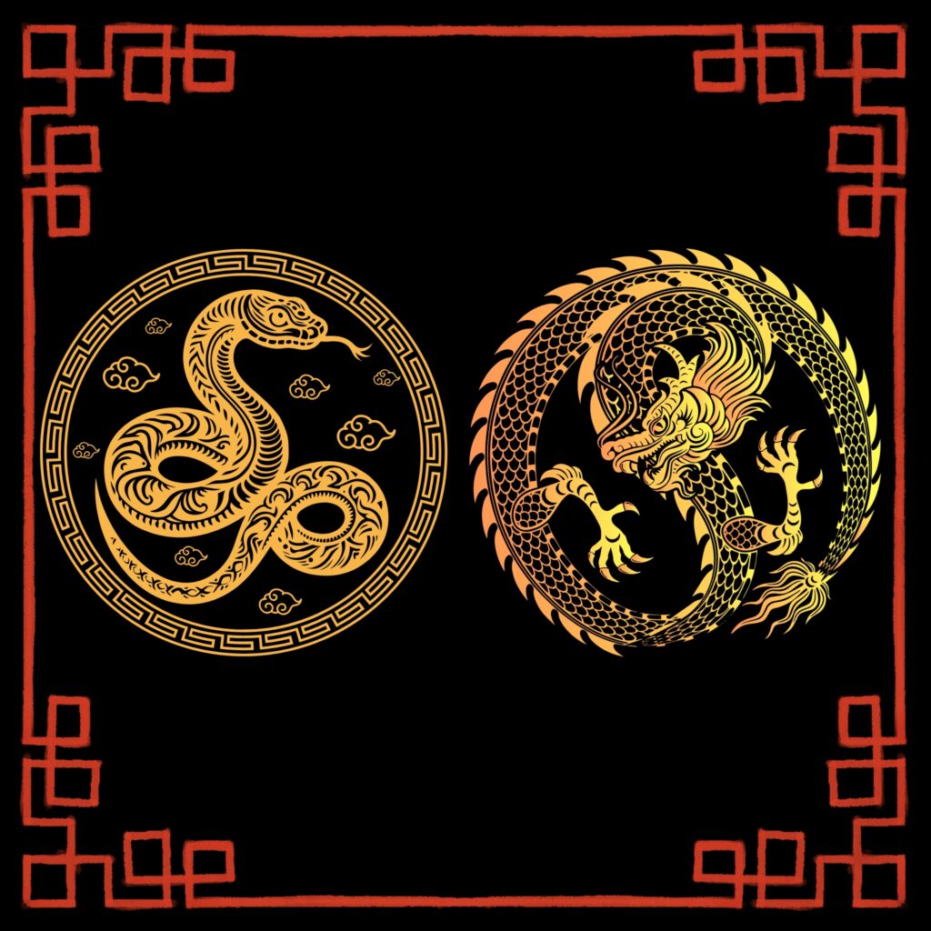 Serpent et Dragon 